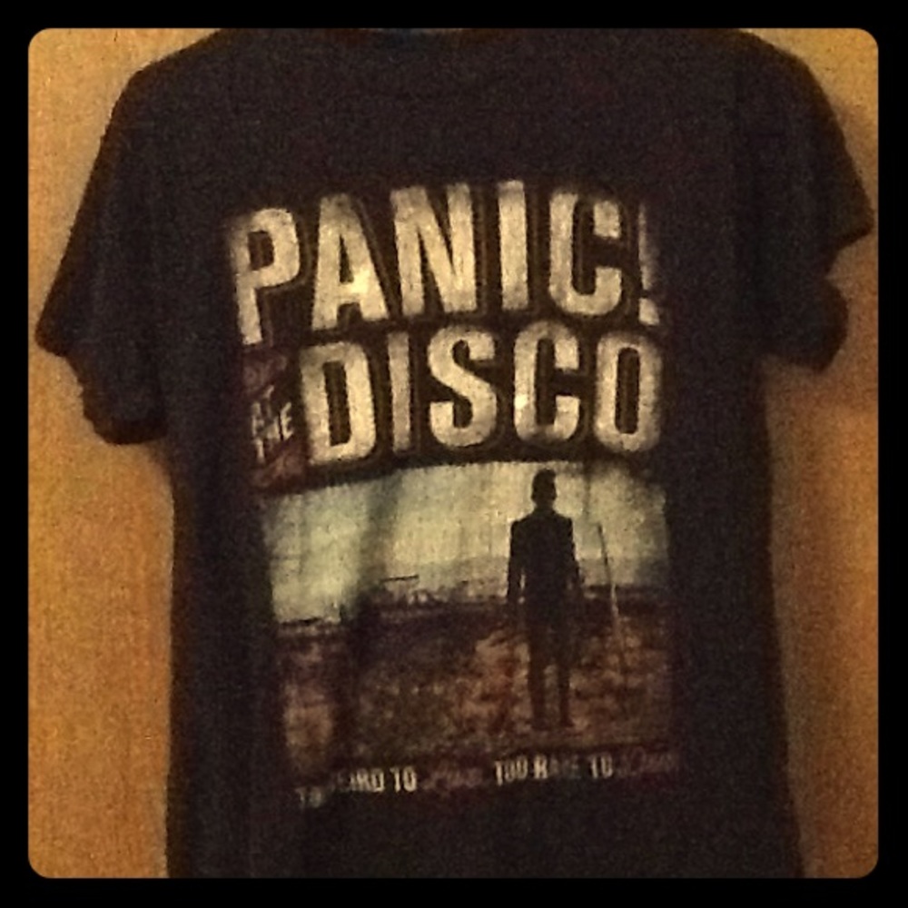 P!ATD "Too weird to live..." Album graphic tee